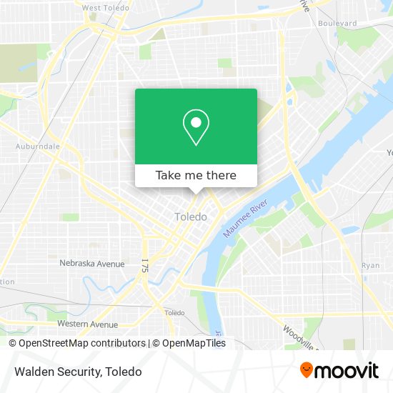 Walden Security map