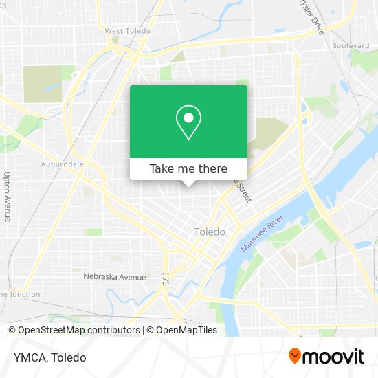 YMCA map