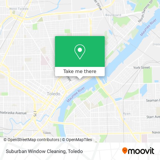 Suburban Window Cleaning map