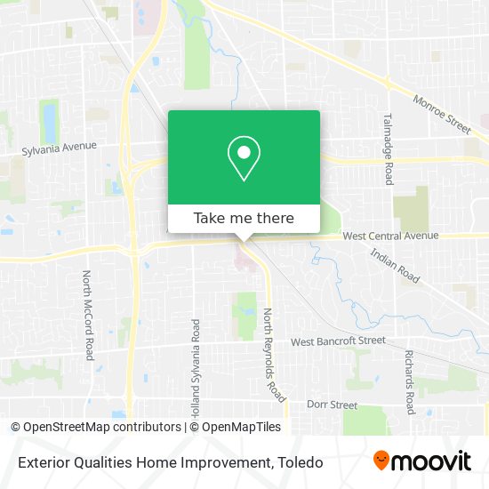 Exterior Qualities Home Improvement map