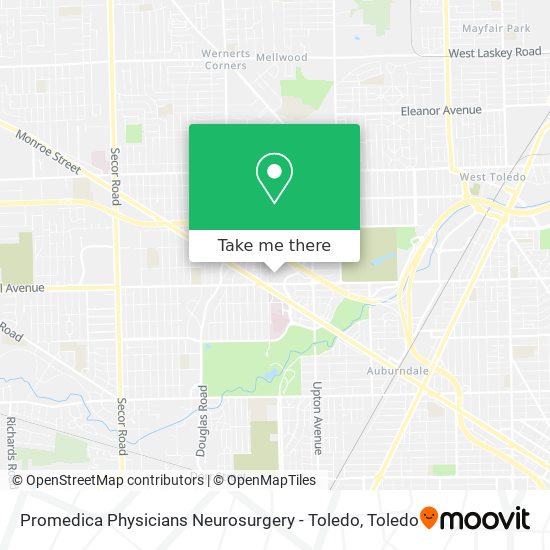 Promedica Physicians Neurosurgery - Toledo map