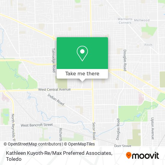 Mapa de Kathleen Kuyoth-Re / Max Preferred Associates