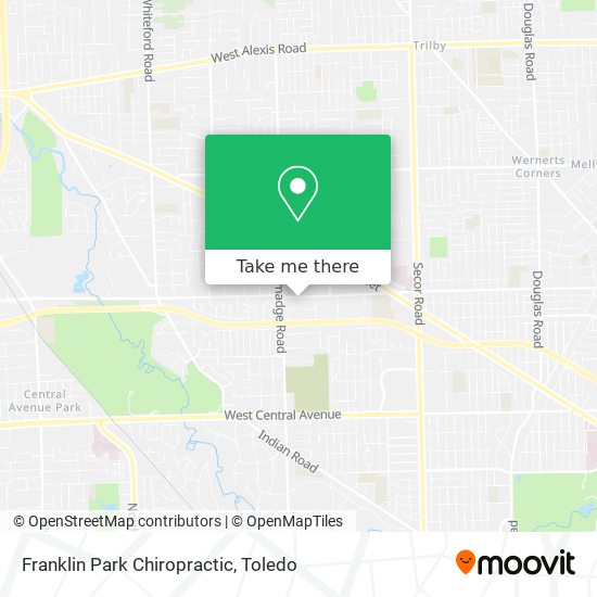 Mapa de Franklin Park Chiropractic