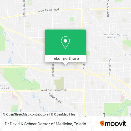 Mapa de Dr David K Scheer Doctor of Medicine