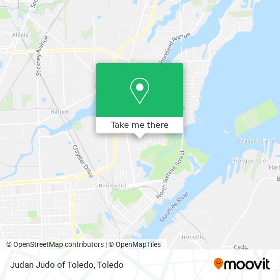 Mapa de Judan Judo of Toledo