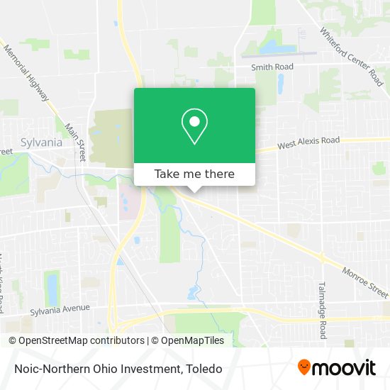 Noic-Northern Ohio Investment map