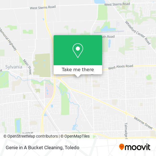 Genie in A Bucket Cleaning map