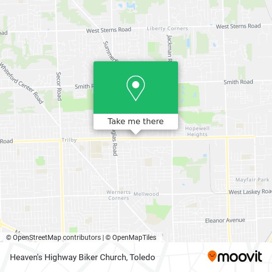 Mapa de Heaven's Highway Biker Church
