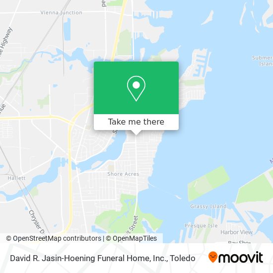 David R. Jasin-Hoening Funeral Home, Inc. map