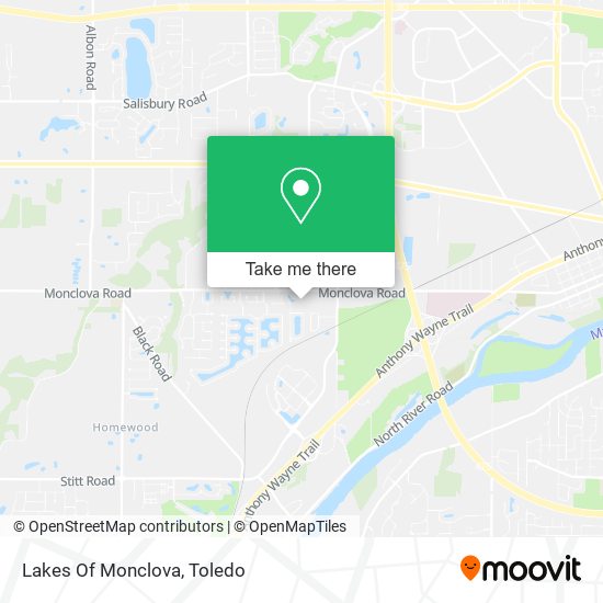 Mapa de Lakes Of Monclova
