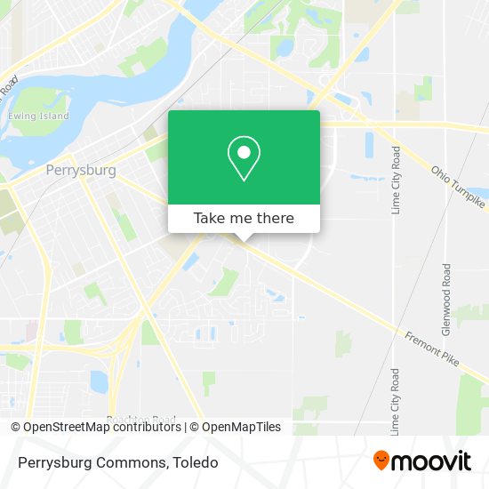 Mapa de Perrysburg Commons