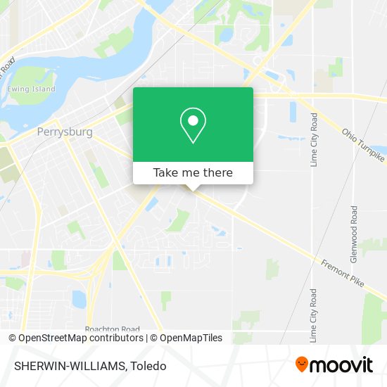 Mapa de SHERWIN-WILLIAMS