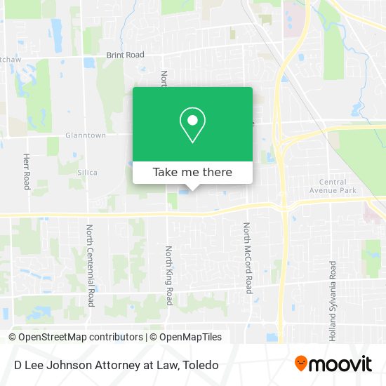 Mapa de D Lee Johnson Attorney at Law