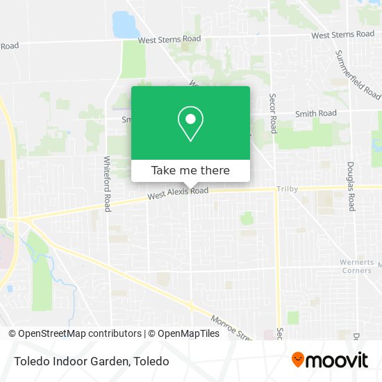 Toledo Indoor Garden map