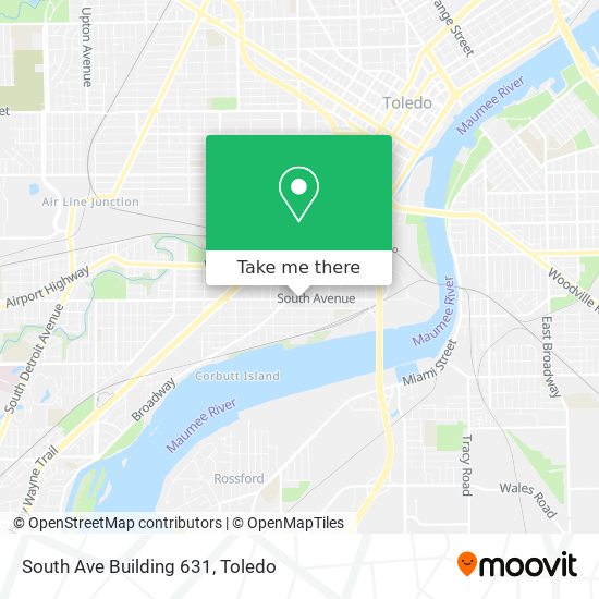 Mapa de South Ave Building 631
