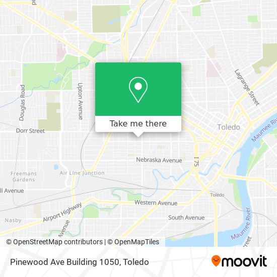 Mapa de Pinewood Ave Building 1050