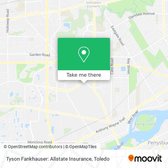 Mapa de Tyson Fankhauser: Allstate Insurance