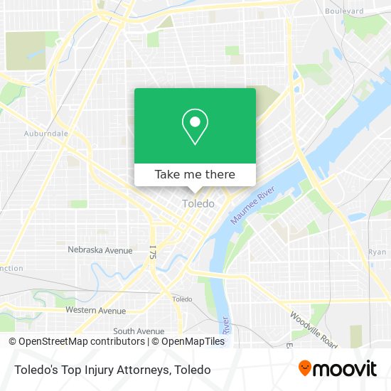 Mapa de Toledo's Top Injury Attorneys