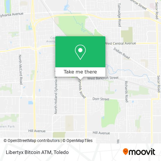 Libertyx Bitcoin ATM map