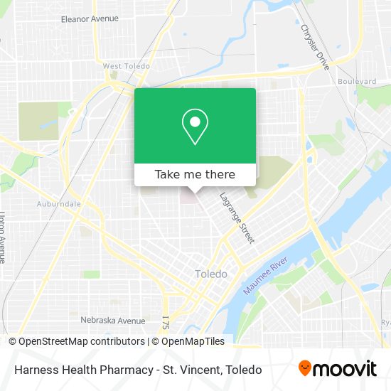 Mapa de Harness Health Pharmacy - St. Vincent
