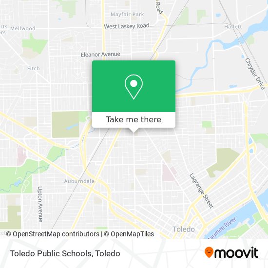 Mapa de Toledo Public Schools