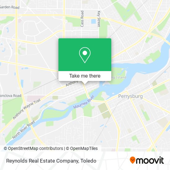 Reynolds Real Estate Company map