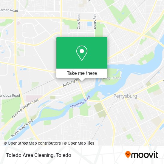 Mapa de Toledo Area Cleaning