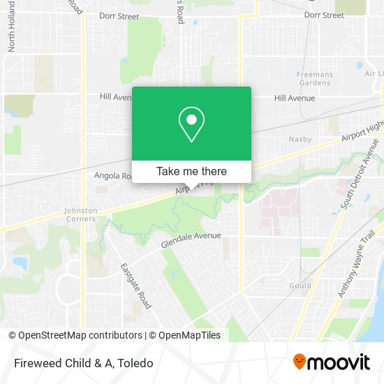 Mapa de Fireweed Child & A