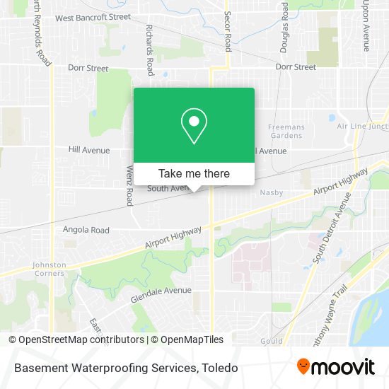Mapa de Basement Waterproofing Services