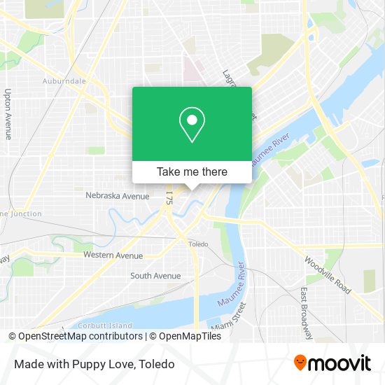 Made with Puppy Love map