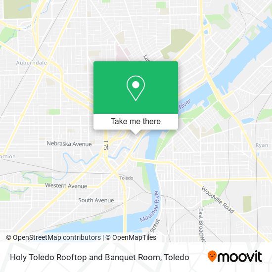 Mapa de Holy Toledo Rooftop and Banquet Room