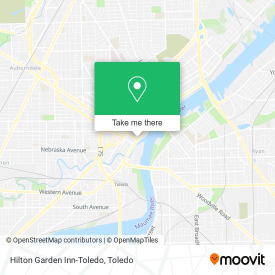 Mapa de Hilton Garden Inn-Toledo