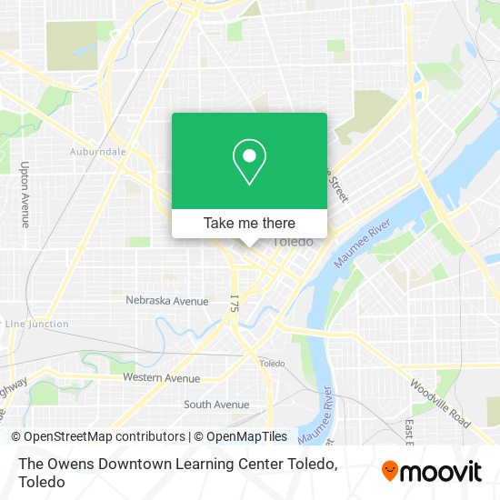 Mapa de The Owens Downtown Learning Center Toledo