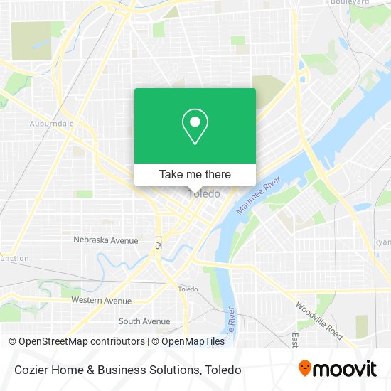 Cozier Home & Business Solutions map