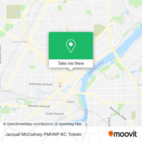 Jacquel McCadney, PMHNP-BC map