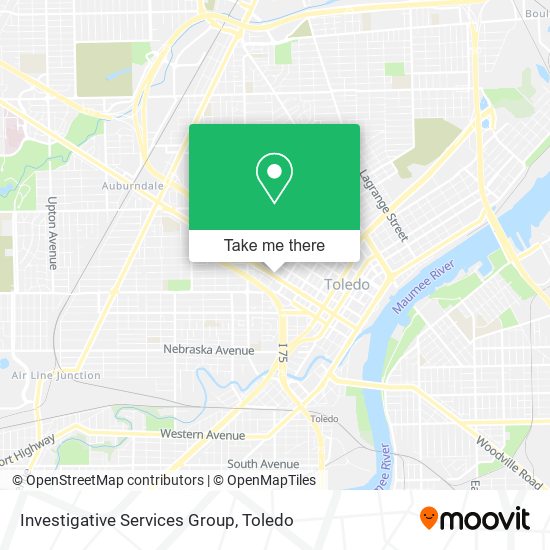 Mapa de Investigative Services Group