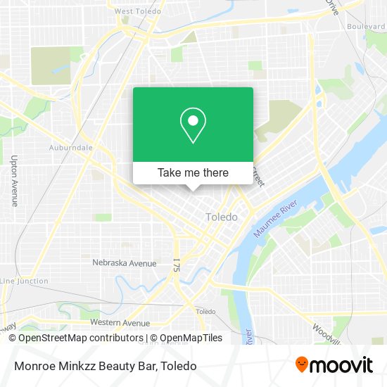 Mapa de Monroe Minkzz Beauty Bar