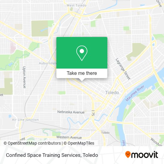 Mapa de Confined Space Training Services