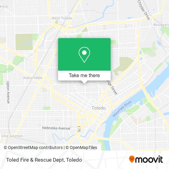 Mapa de Toled Fire & Rescue Dept