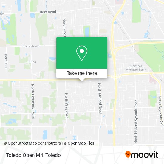 Toledo Open Mri map