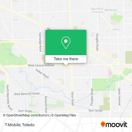 T-Mobile map