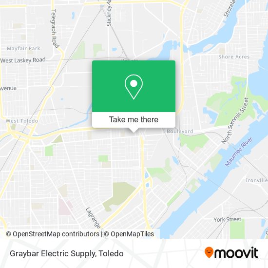 Mapa de Graybar Electric Supply