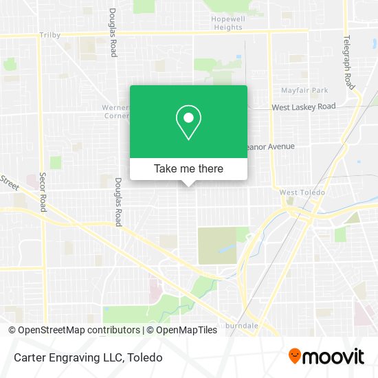 Carter Engraving LLC map