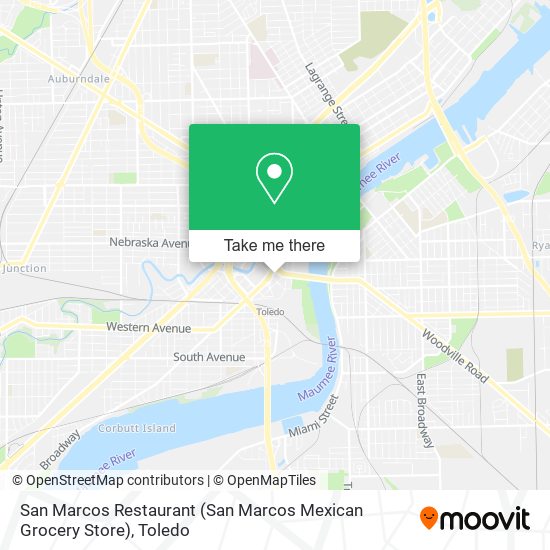 San Marcos Restaurant (San Marcos Mexican Grocery Store) map