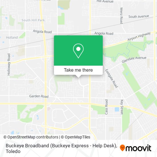 Buckeye Broadband (Buckeye Express - Help Desk) map