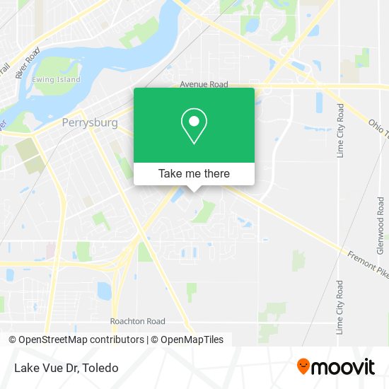Mapa de Lake Vue Dr