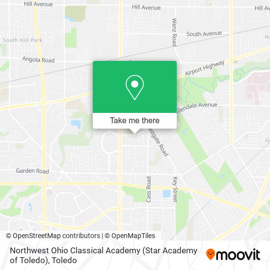 Northwest Ohio Classical Academy (Star Academy of Toledo) map