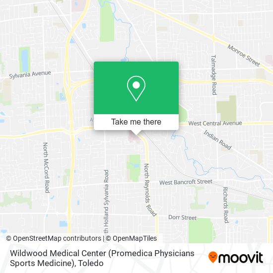 Mapa de Wildwood Medical Center (Promedica Physicians Sports Medicine)