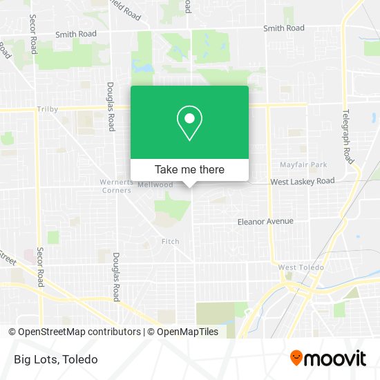 Big Lots map