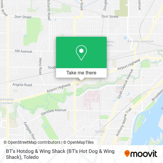 BT's Hotdog & Wing Shack (BT's Hot Dog & Wing Shack) map